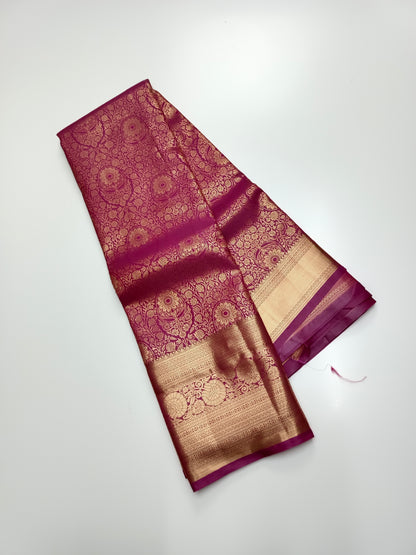 FANCY TISSUE BROCADE SAREE