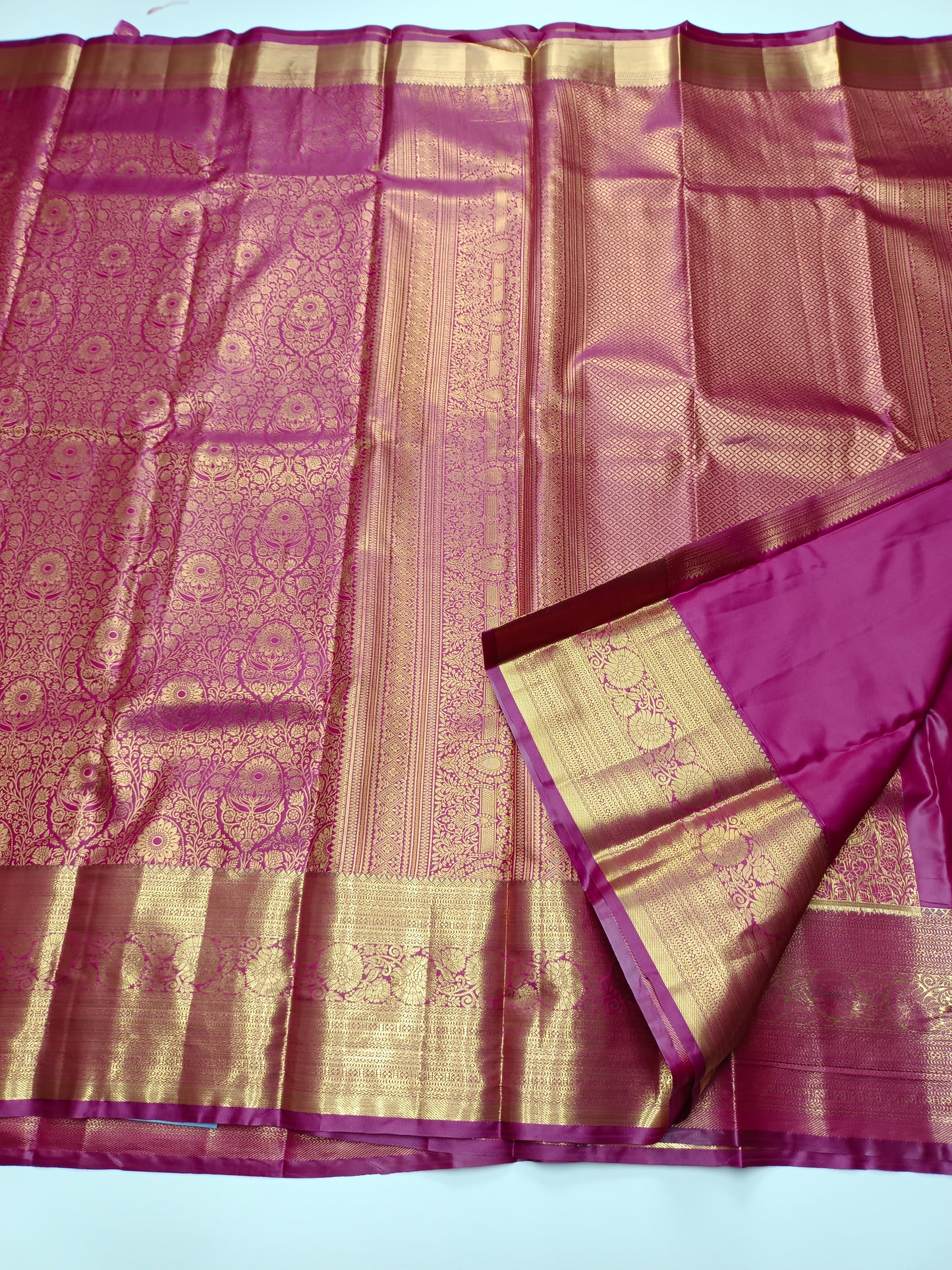 FANCY TISSUE BROCADE SAREE