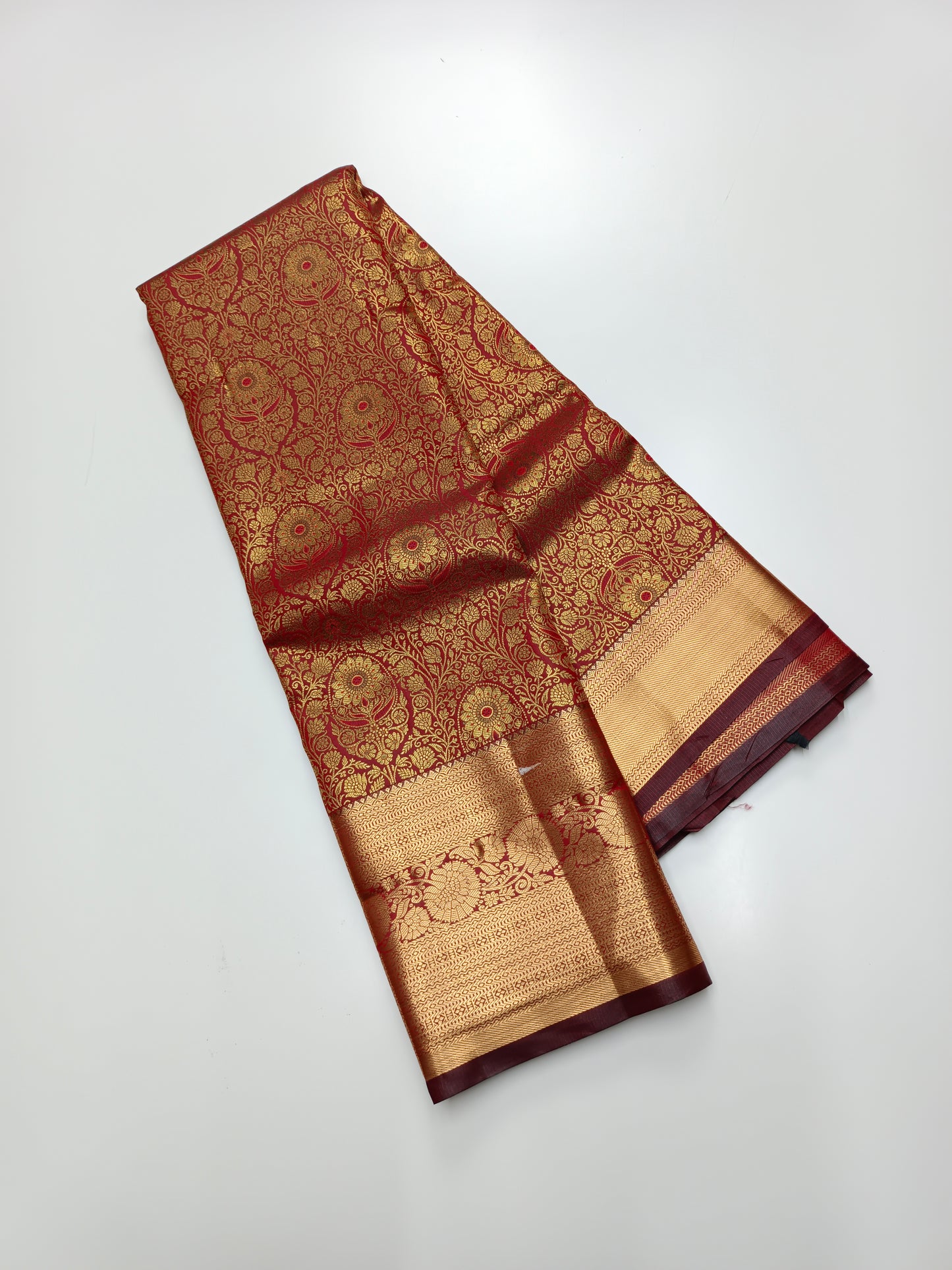 FANCY TISSUE BROCADE SAREE