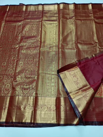 FANCY TISSUE BROCADE SAREE