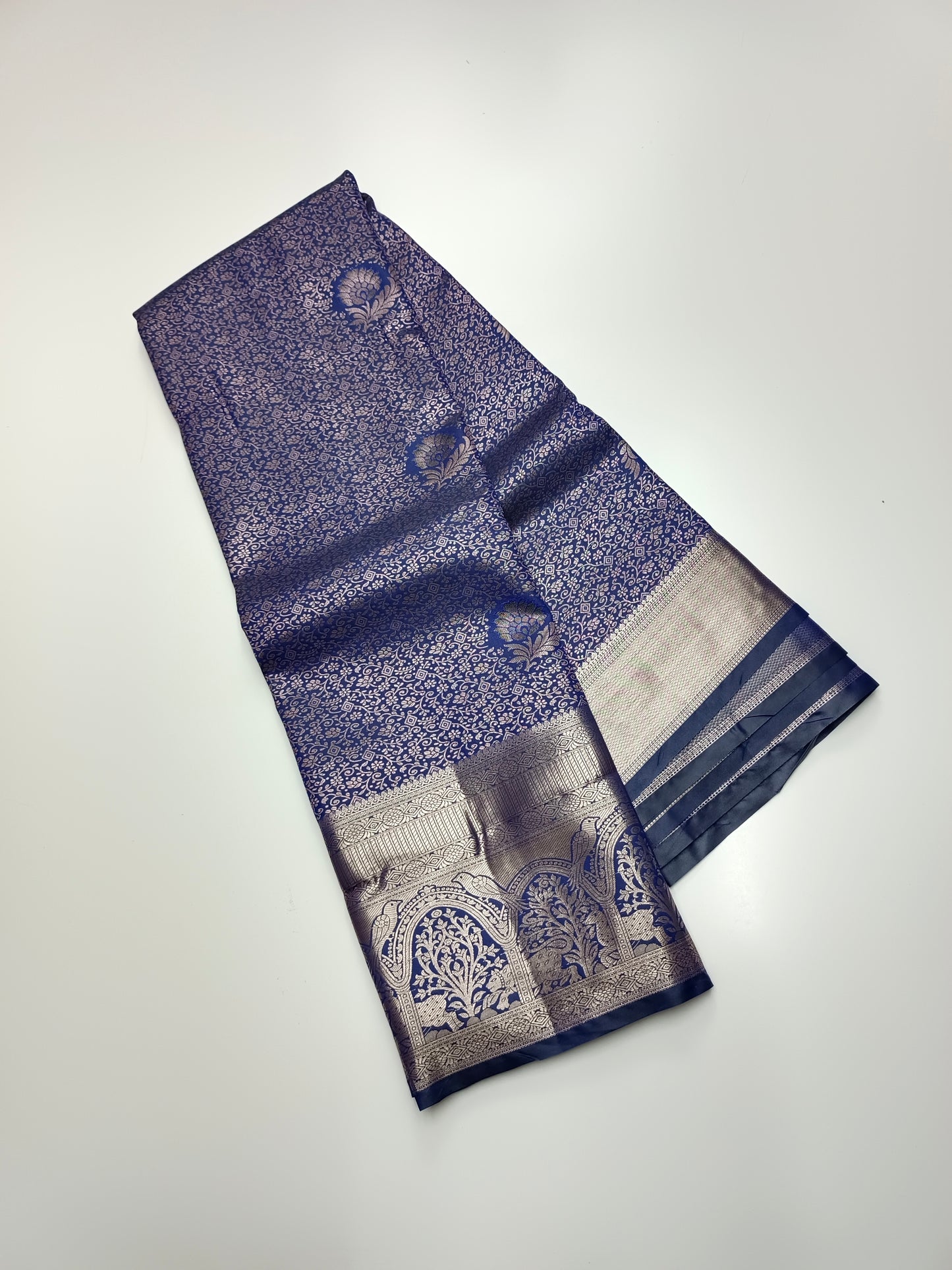 FANCY TISSUE BROCADE SAREE