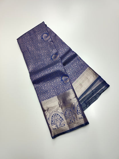 FANCY TISSUE BROCADE SAREE