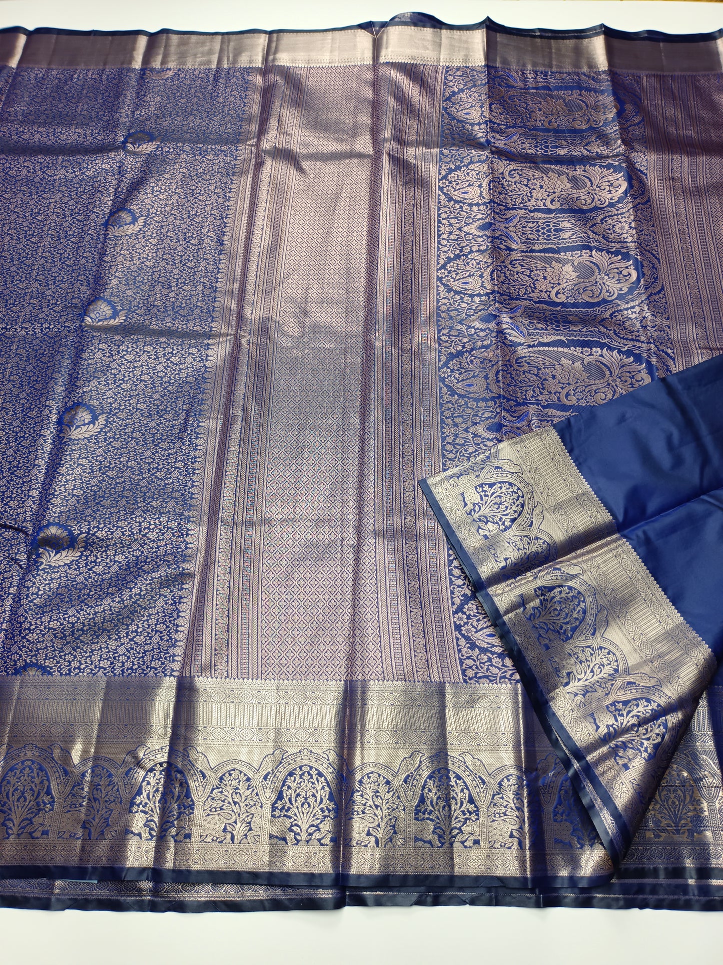 FANCY TISSUE BROCADE SAREE