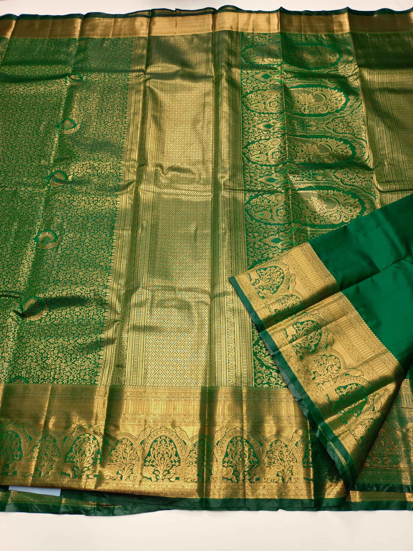 FANCY TISSUE BROCADE SAREE
