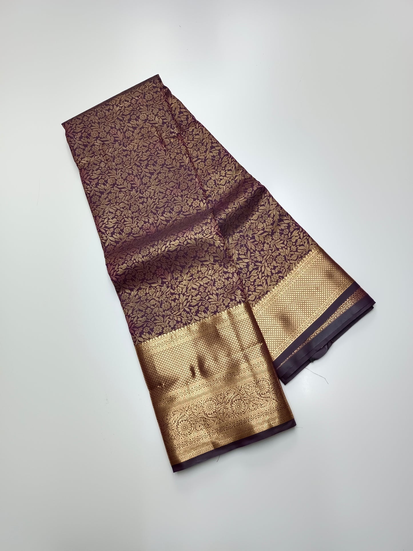FANCY TISSUE BROCADE SAREE