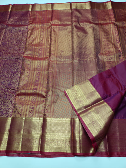 FANCY TISSUE BROCADE SAREE