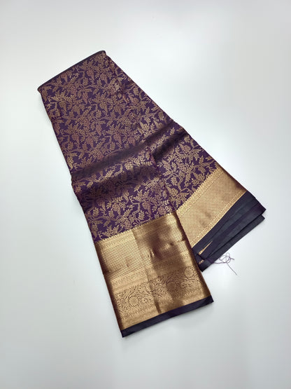 FANCY TISSUE BROCADE SAREE