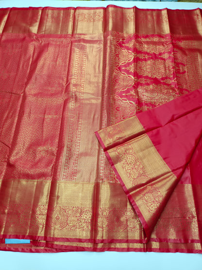 FANCY TISSUE BROCADE SAREE