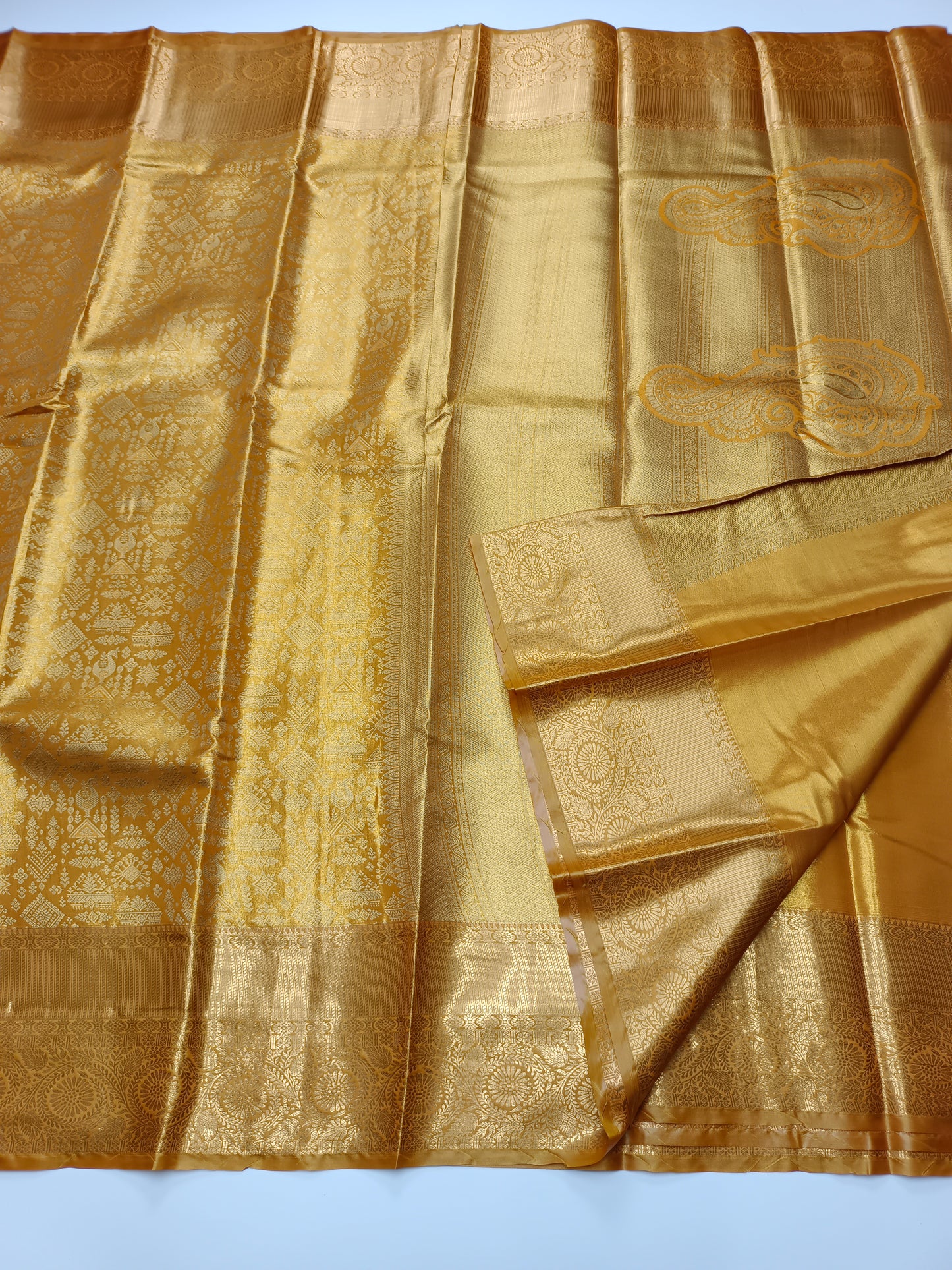 FANCY TISSUE BROCADE SAREE