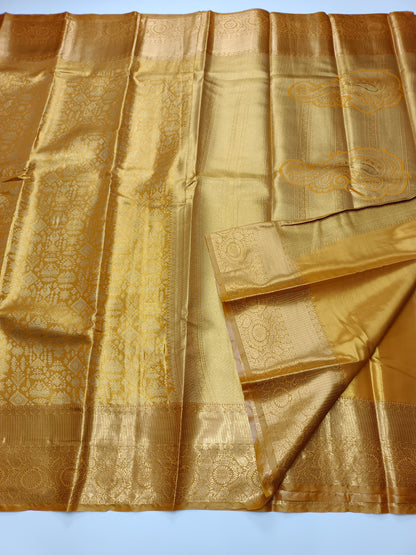 FANCY TISSUE BROCADE SAREE