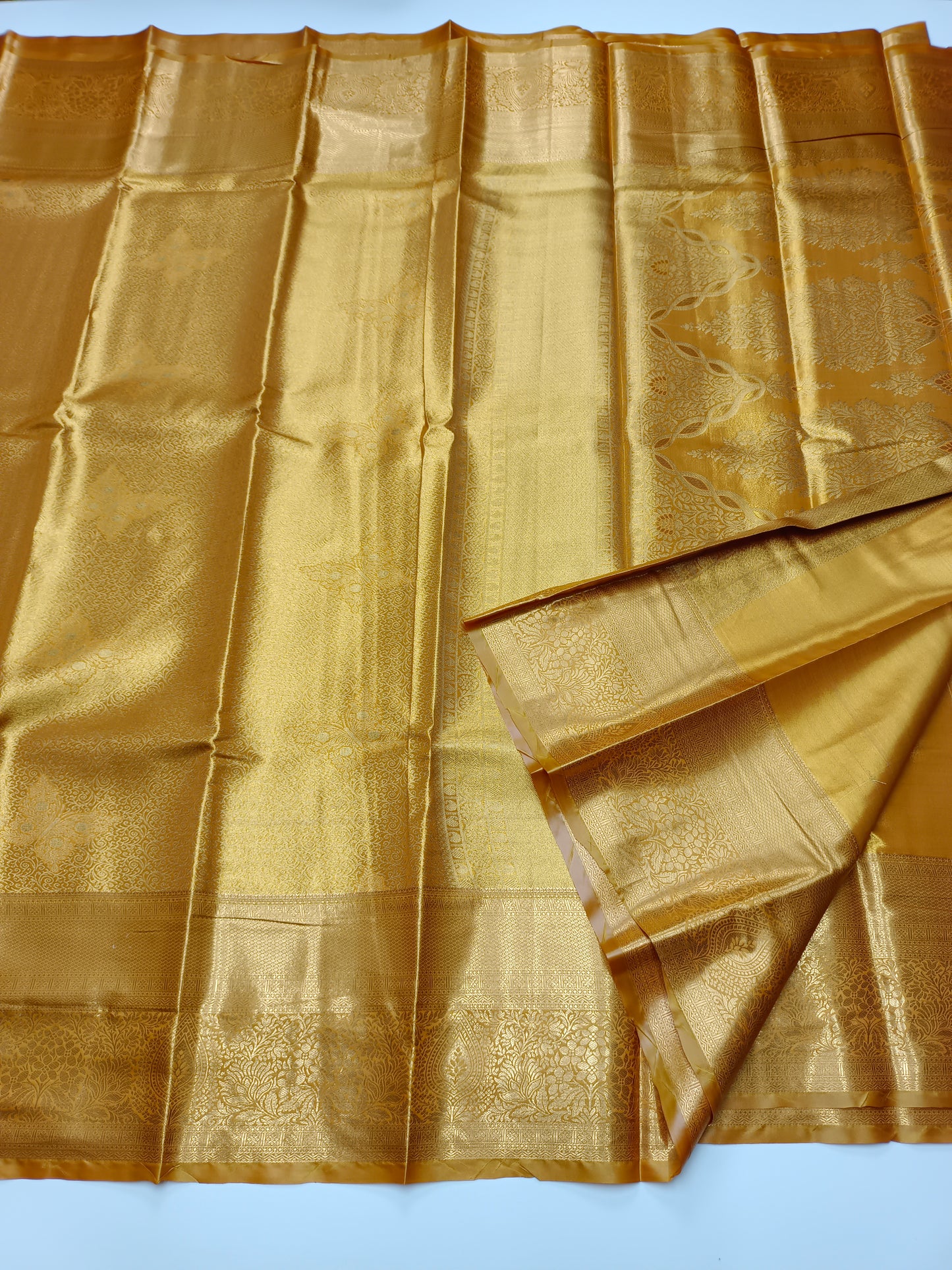 FANCY TISSUE BROCADE SAREE