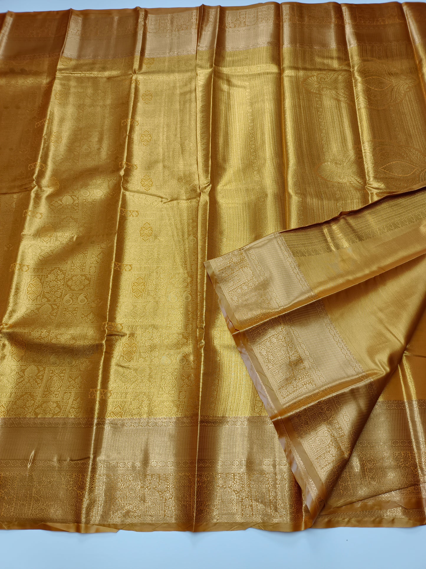FANCY TISSUE BROCADE SAREE