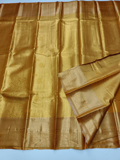 FANCY TISSUE BROCADE SAREE