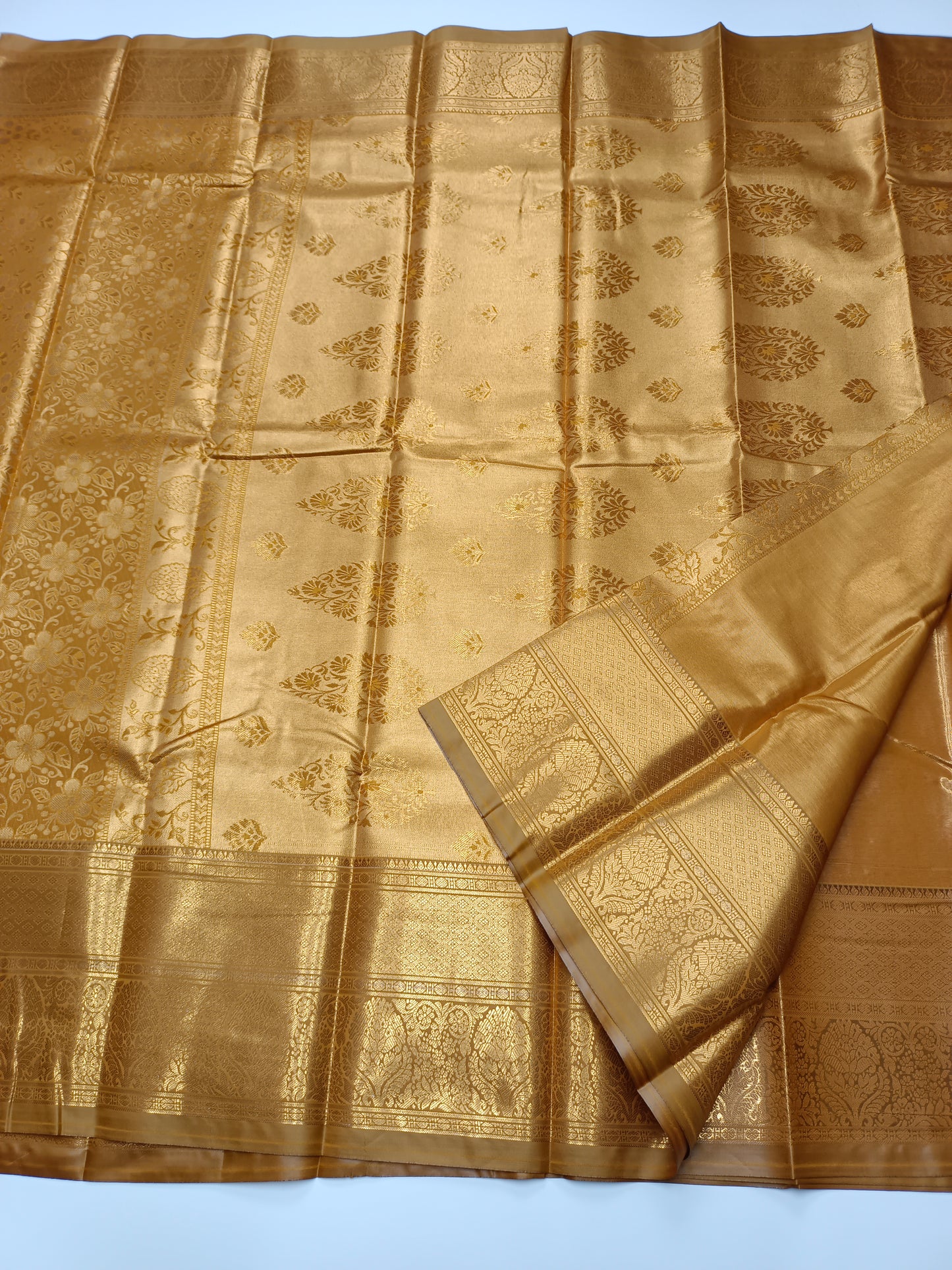 FANCY TISSUE BROCADE SAREE