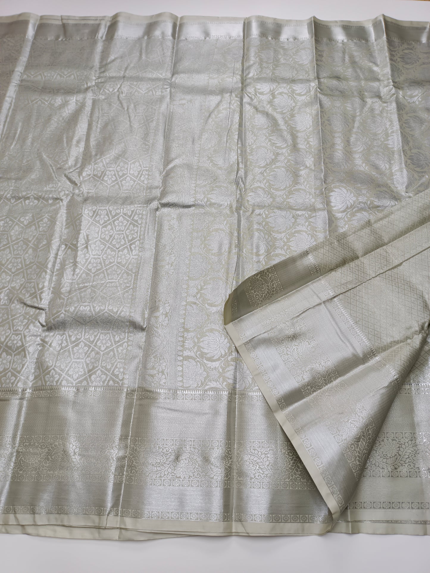 FANCY TISSUE BROCADE SAREE