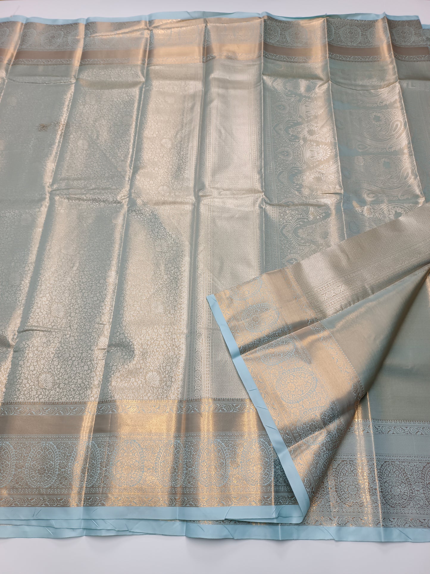 FANCY TISSUE BROCADE SAREE