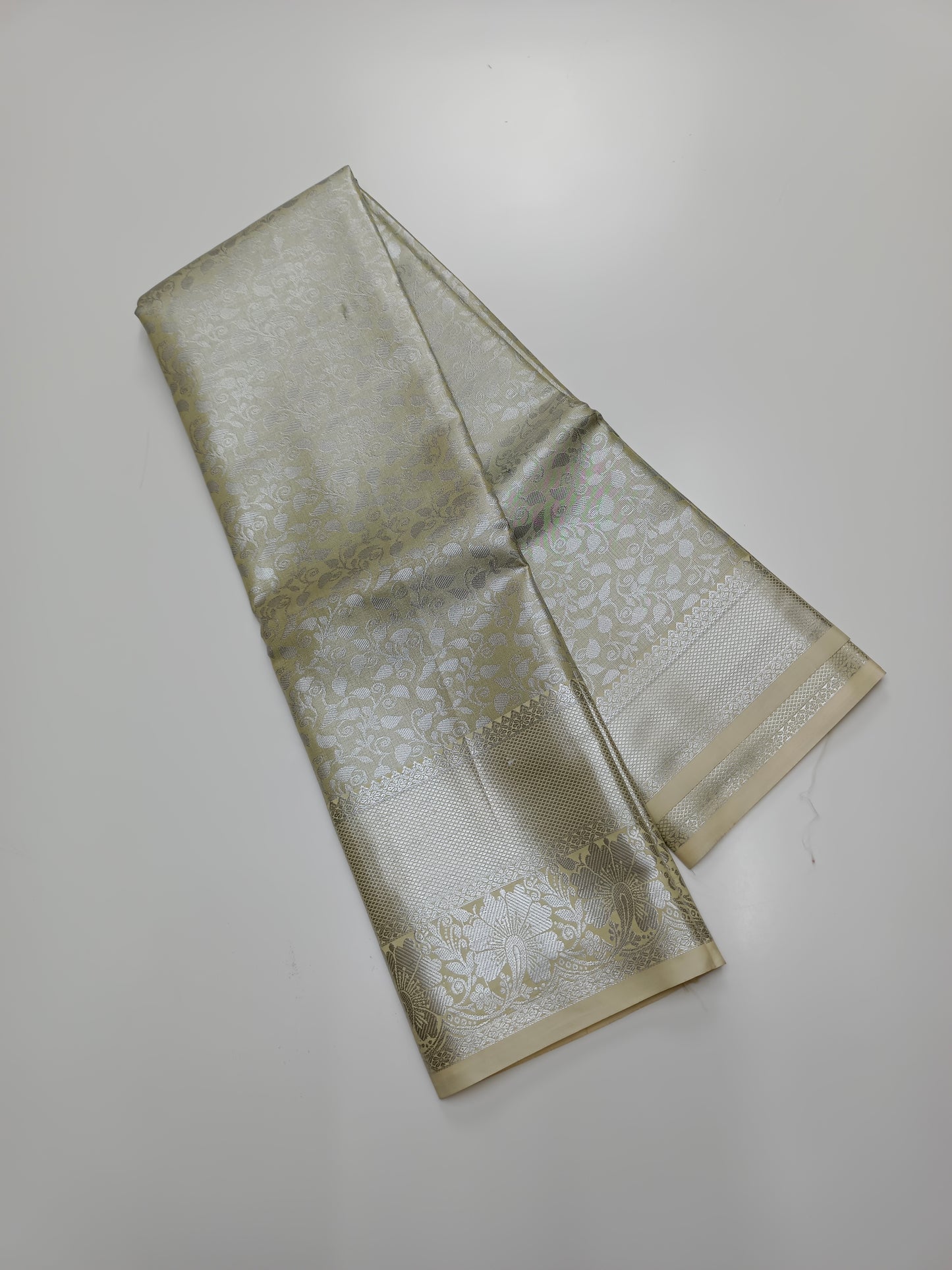 FANCY TISSUE BROCADE SAREE