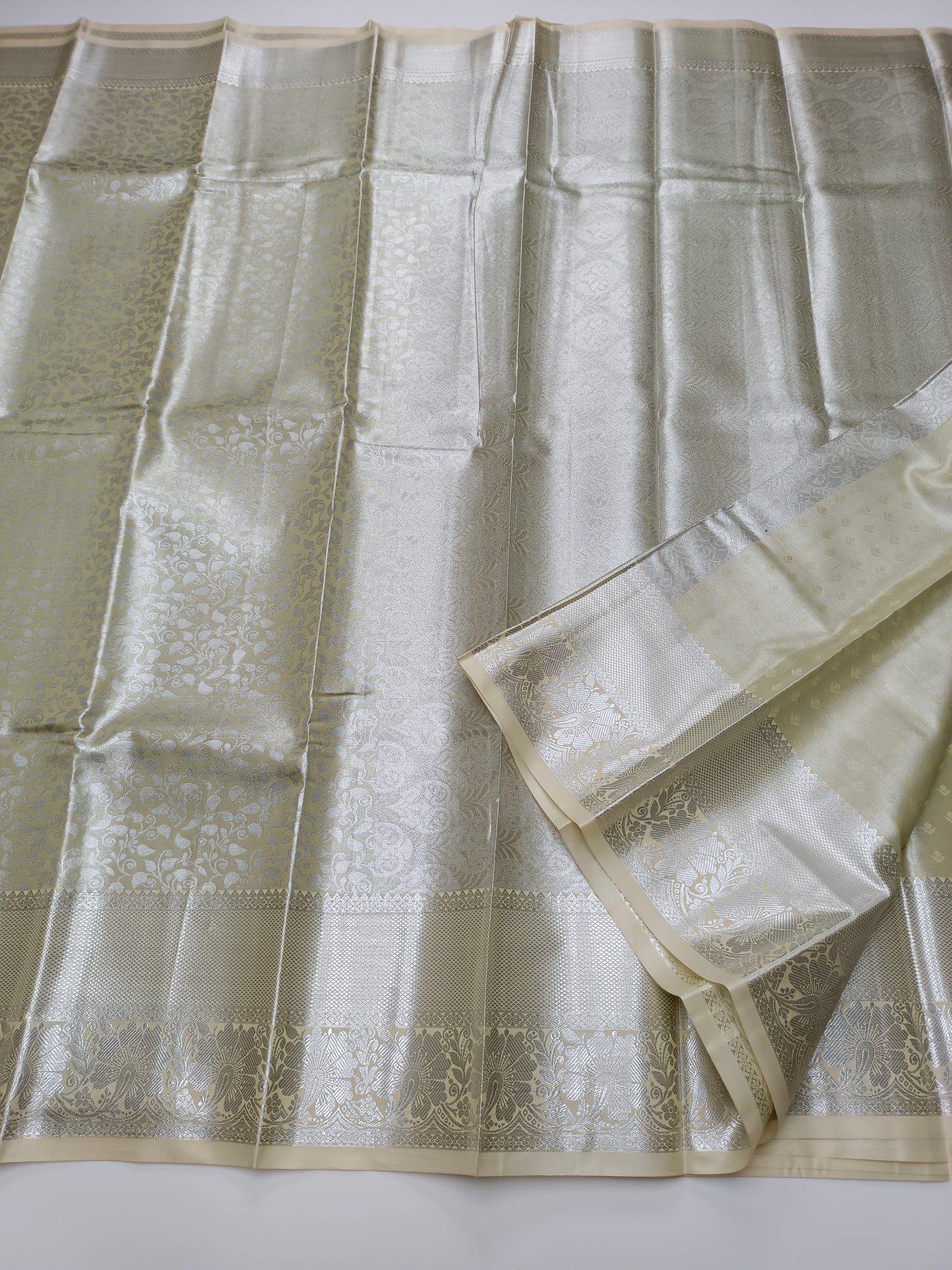 FANCY TISSUE BROCADE SAREE