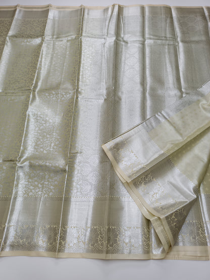 FANCY TISSUE BROCADE SAREE