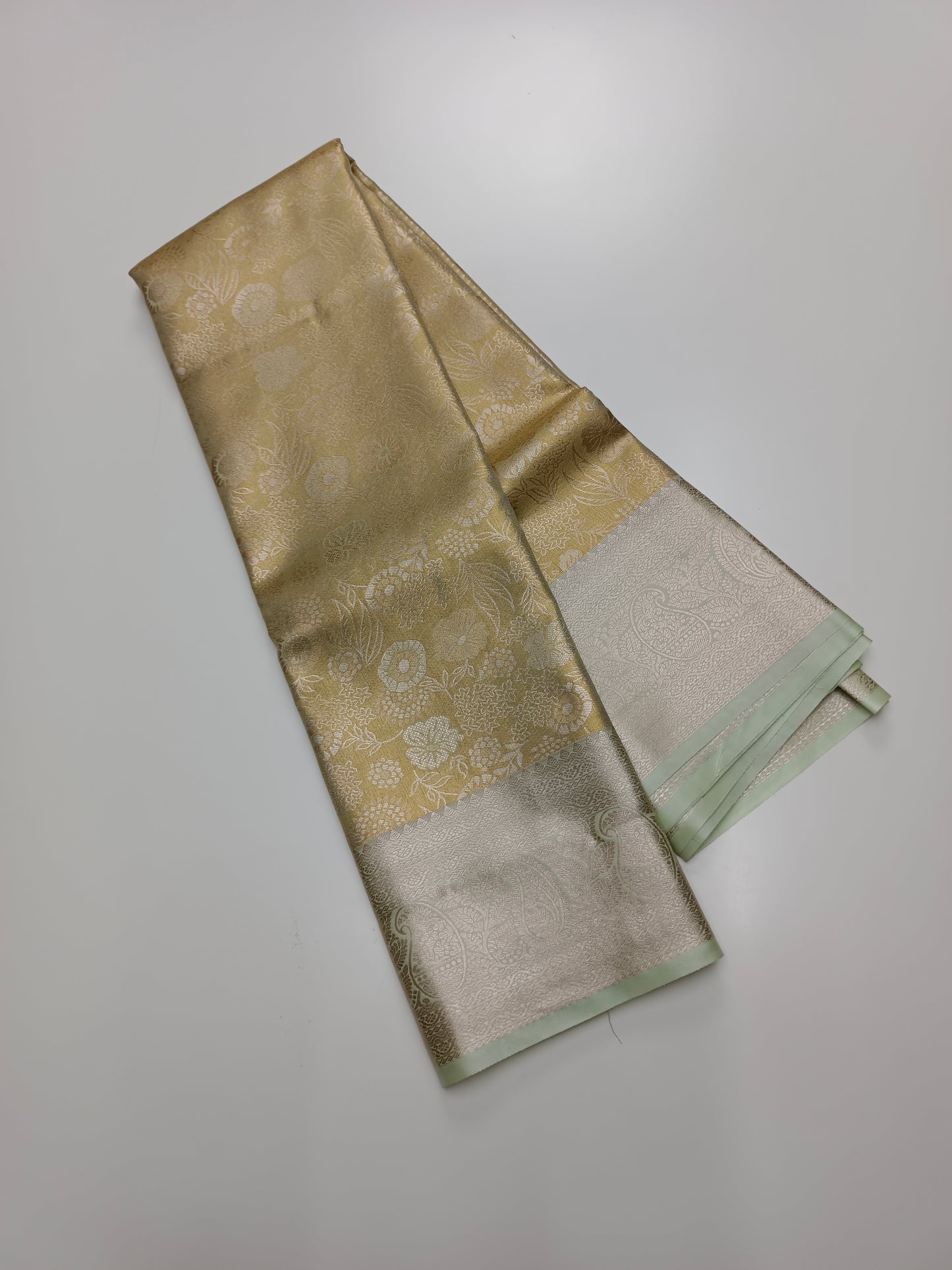 FANCY TISSUE BROCADE SAREE
