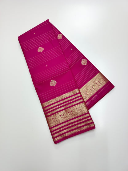 KANCHIPURAM SEMI SILK SAREE