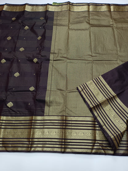 KANCHIPURAM SEMI SILK SAREE