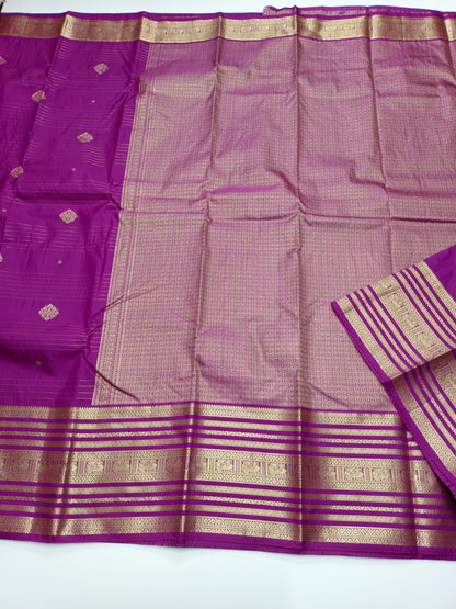 KANCHIPURAM SEMI SILK SAREE
