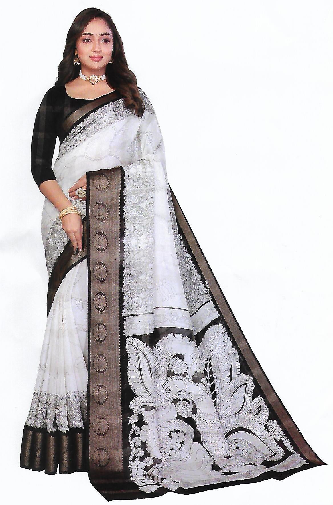 FANCY SYNTHETIC SAREE