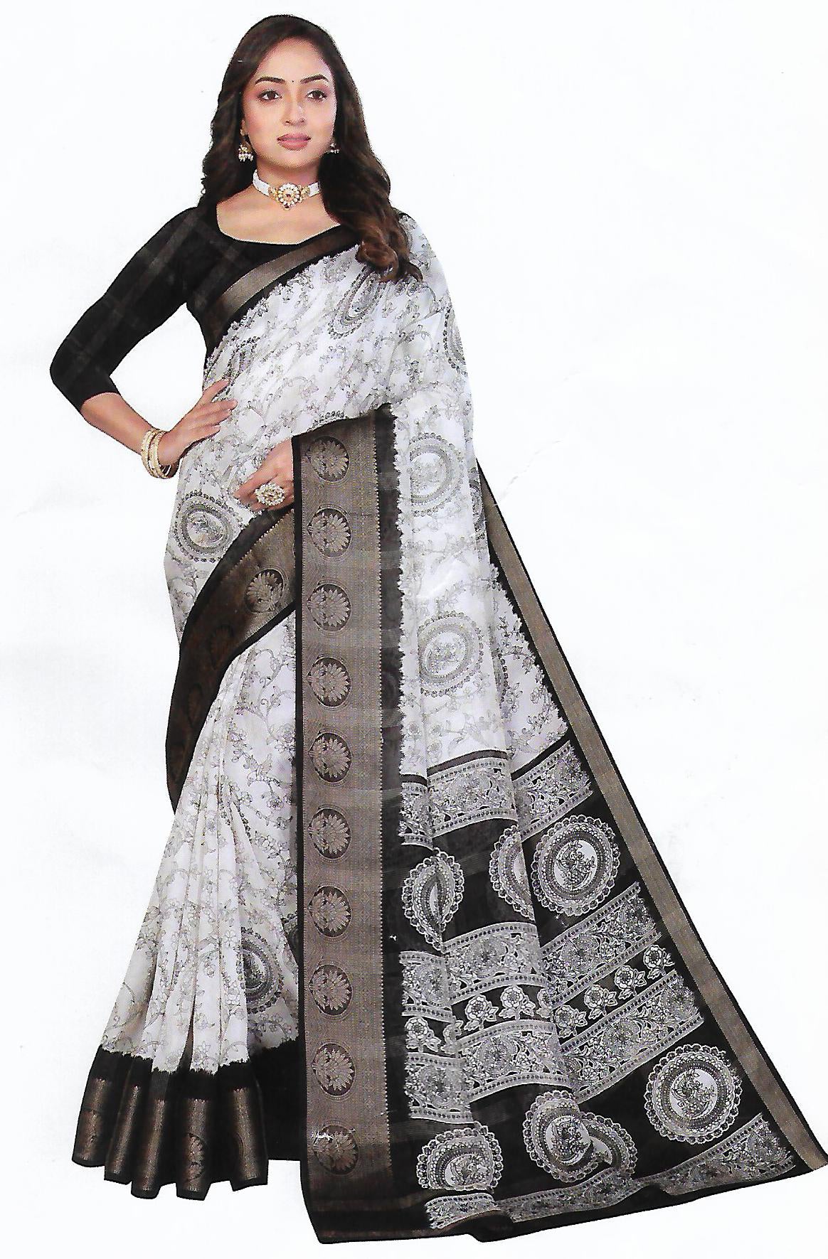 FANCY SYNTHETIC SAREE