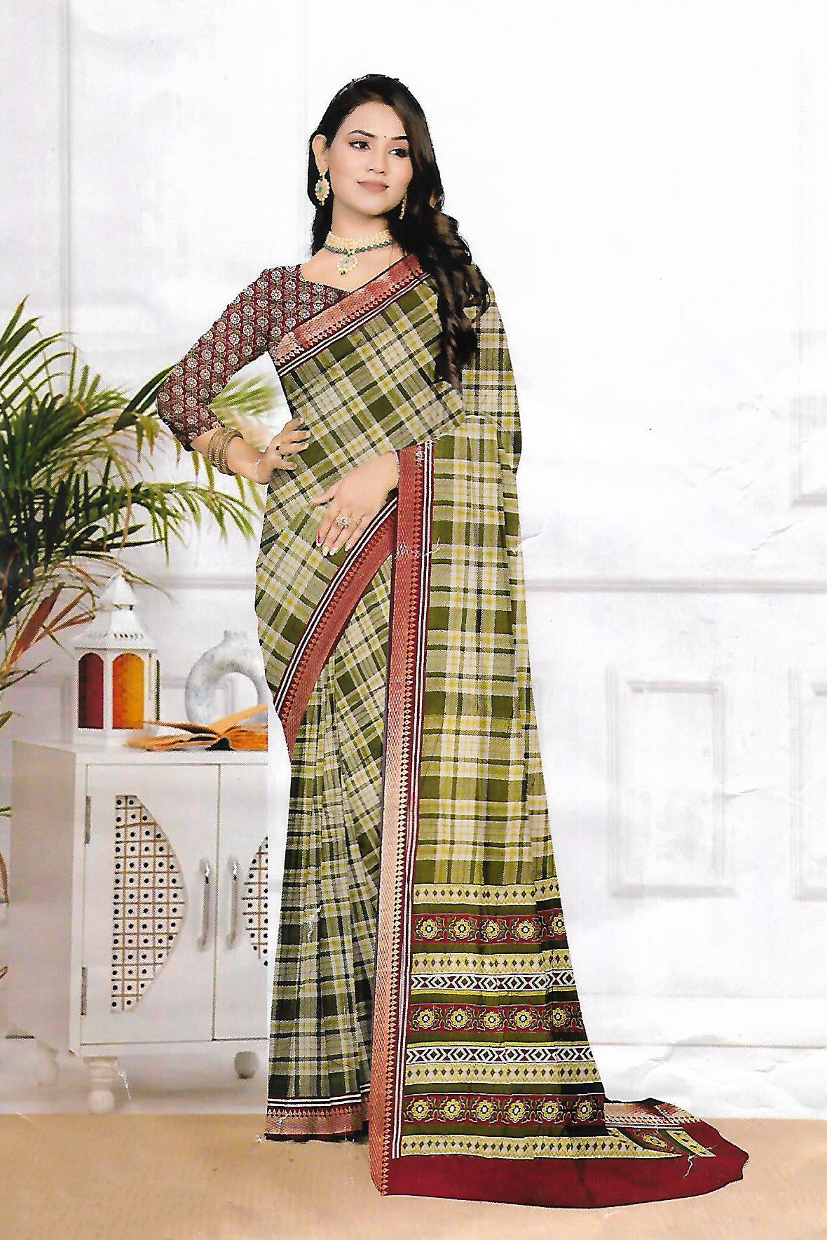 FANCY DOLA SILK SAREE