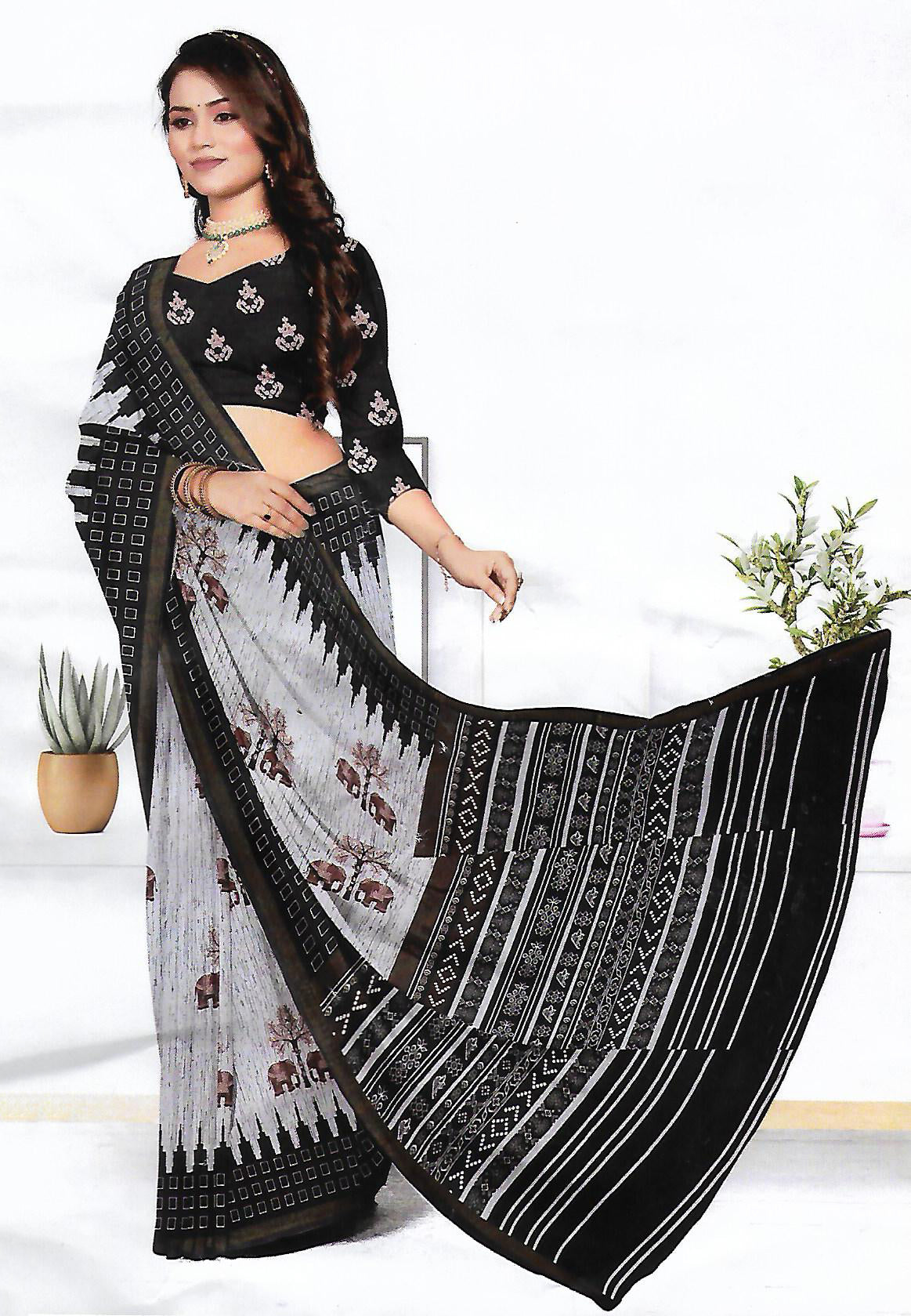 FANCY DOLA SILK SAREE