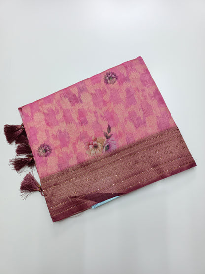 FANCY RAW SILK SAREE