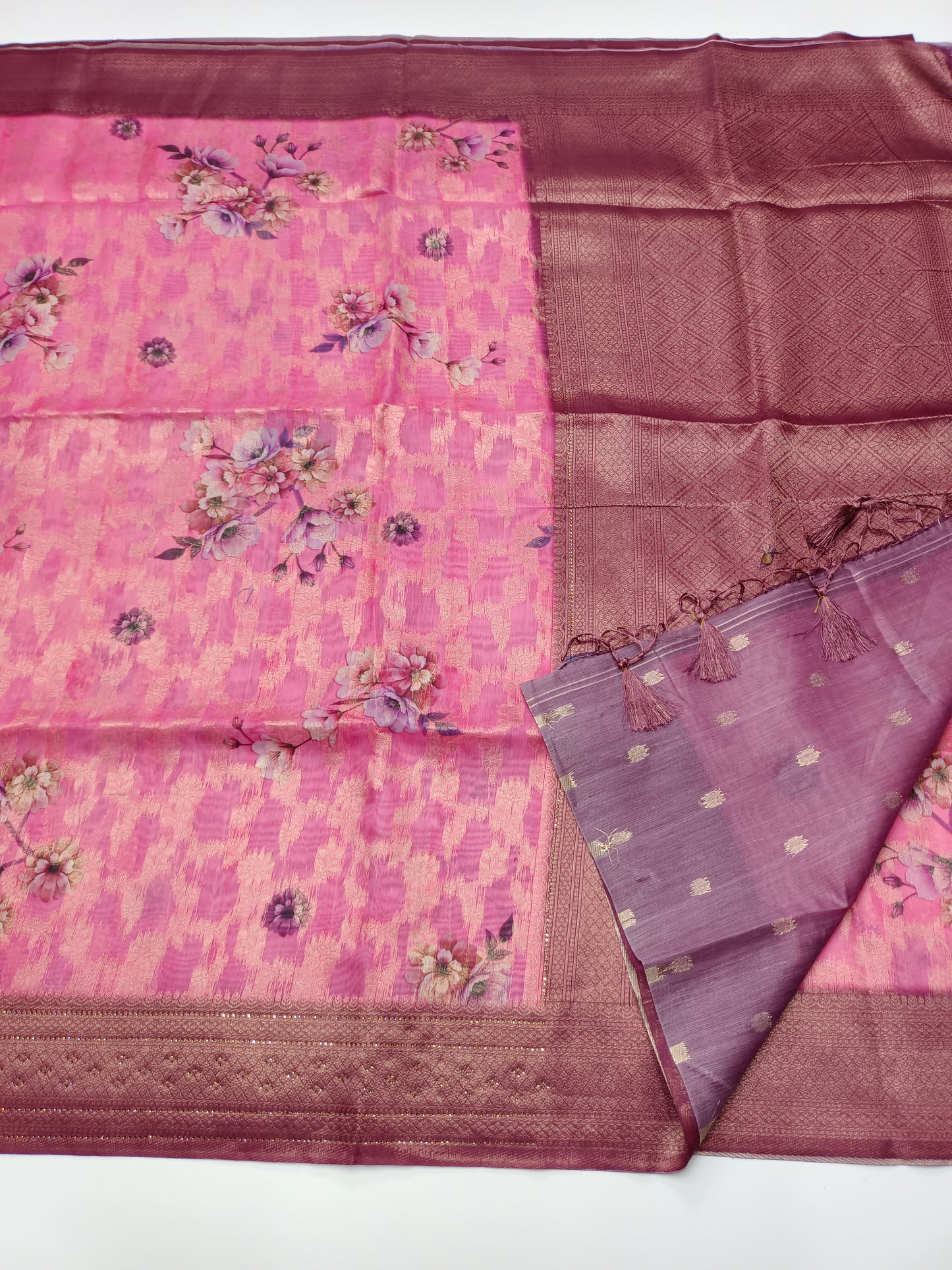 FANCY RAW SILK SAREE
