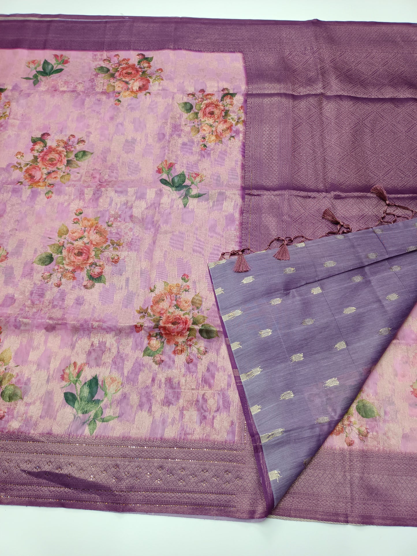 FANCY RAW SILK SAREE