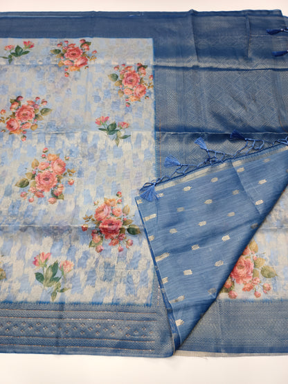 FANCY RAW SILK SAREE