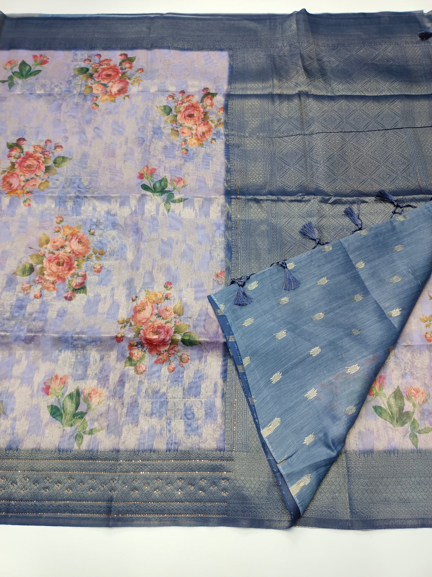 FANCY RAW SILK SAREE