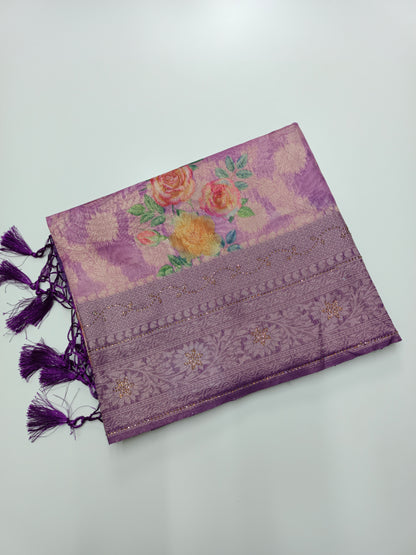 FANCY RAW SILK SAREE