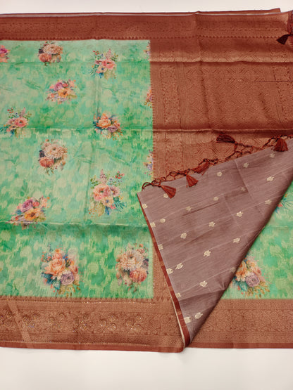 FANCY RAW SILK SAREE