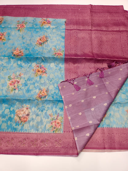 FANCY RAW SILK SAREE