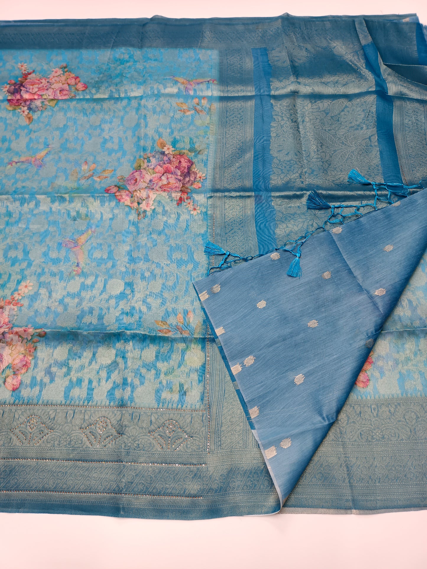 FANCY RAW SILK SAREE