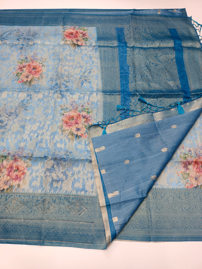 FANCY RAW SILK SAREE