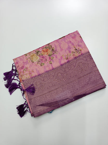 FANCY RAW SILK SAREE