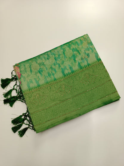 FANCY RAW SILK SAREE