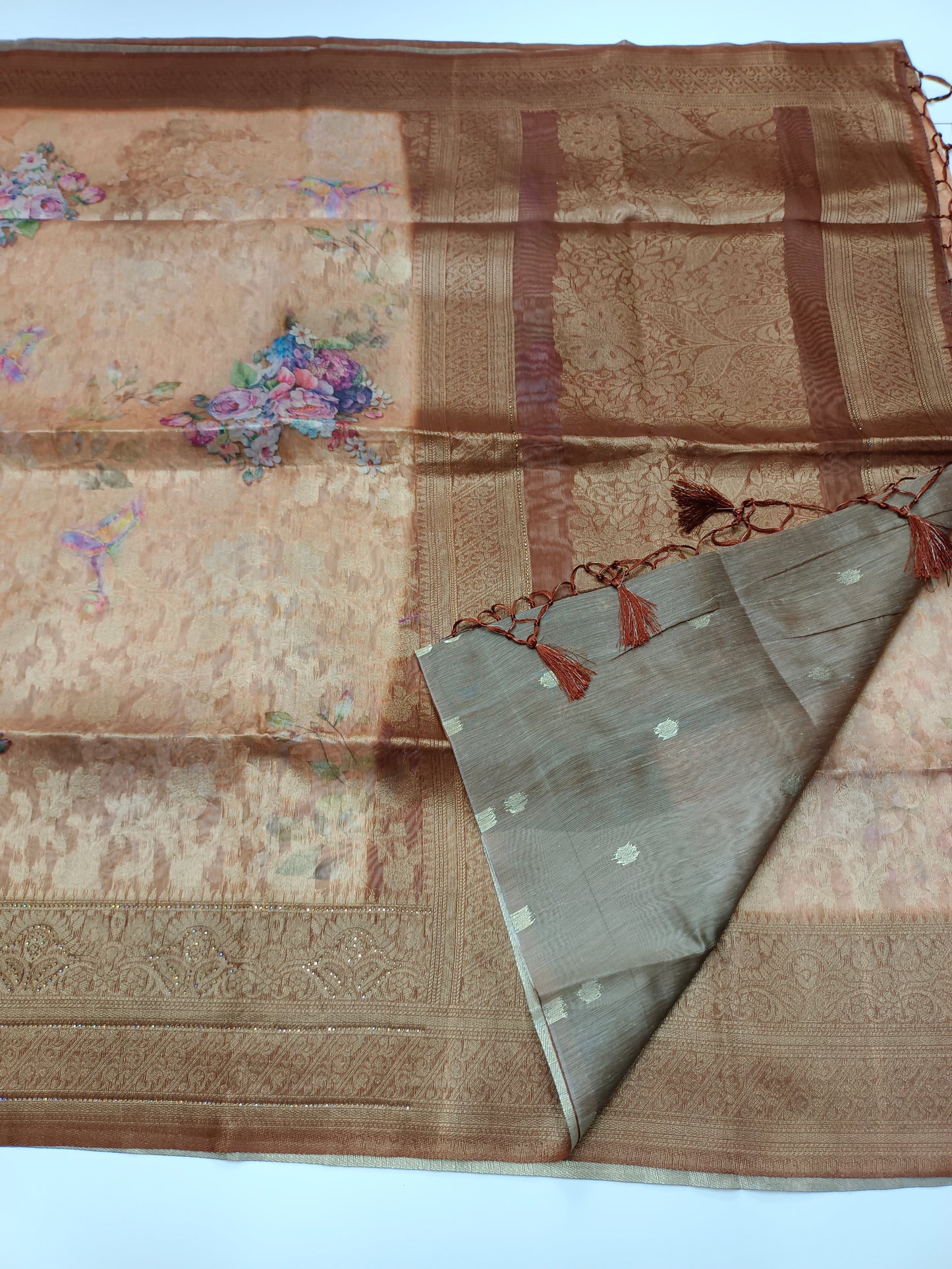 FANCY RAW SILK SAREE