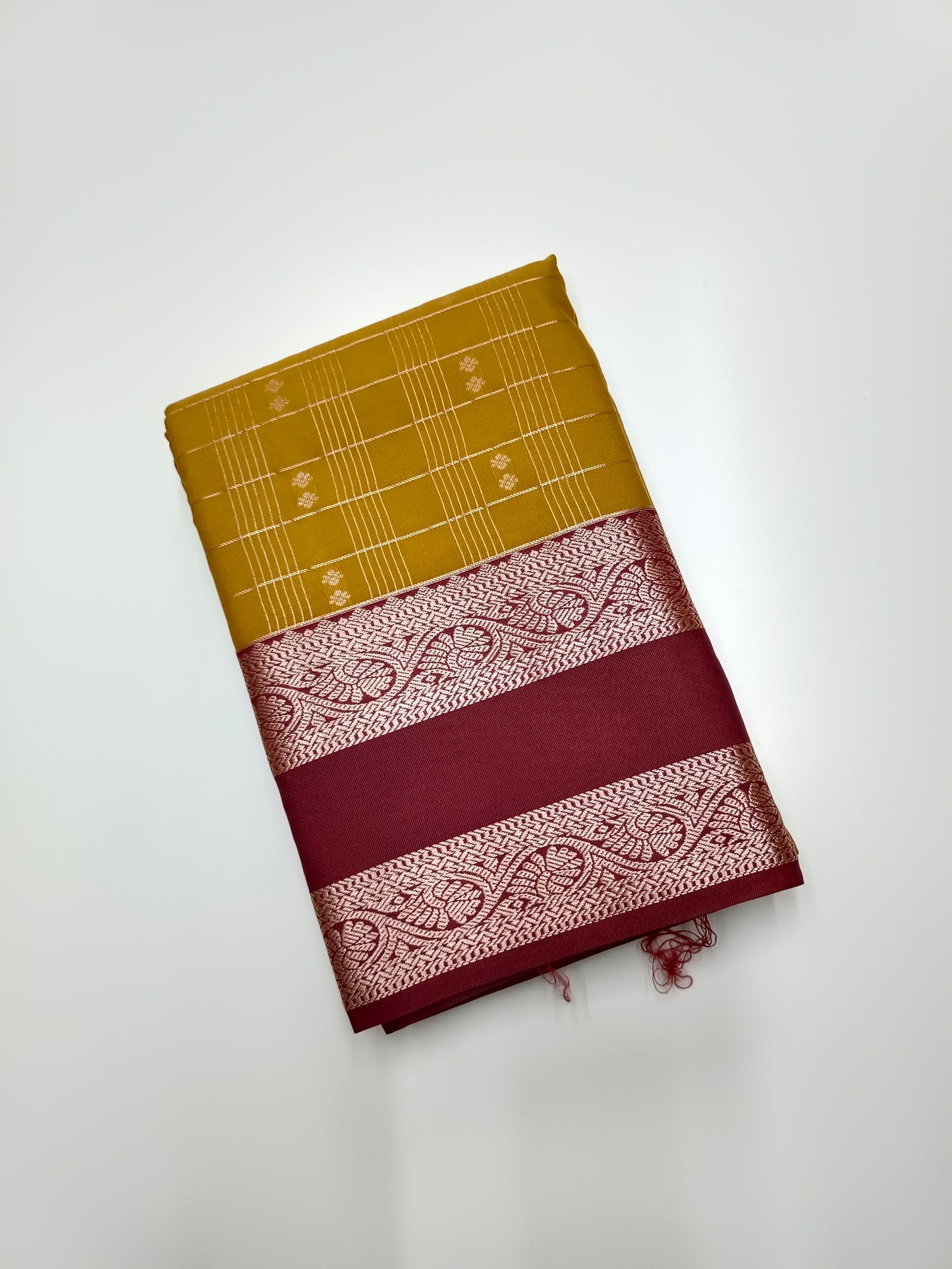 KANCHIPURAM SEMI SILK SAREE