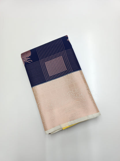 KANCHIPURAM SEMI SILK SAREE