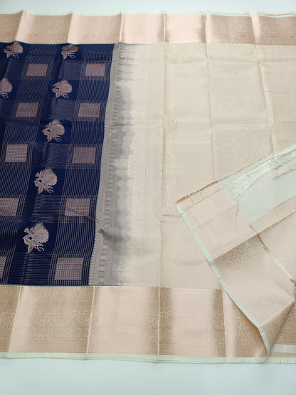 KANCHIPURAM SEMI SILK SAREE