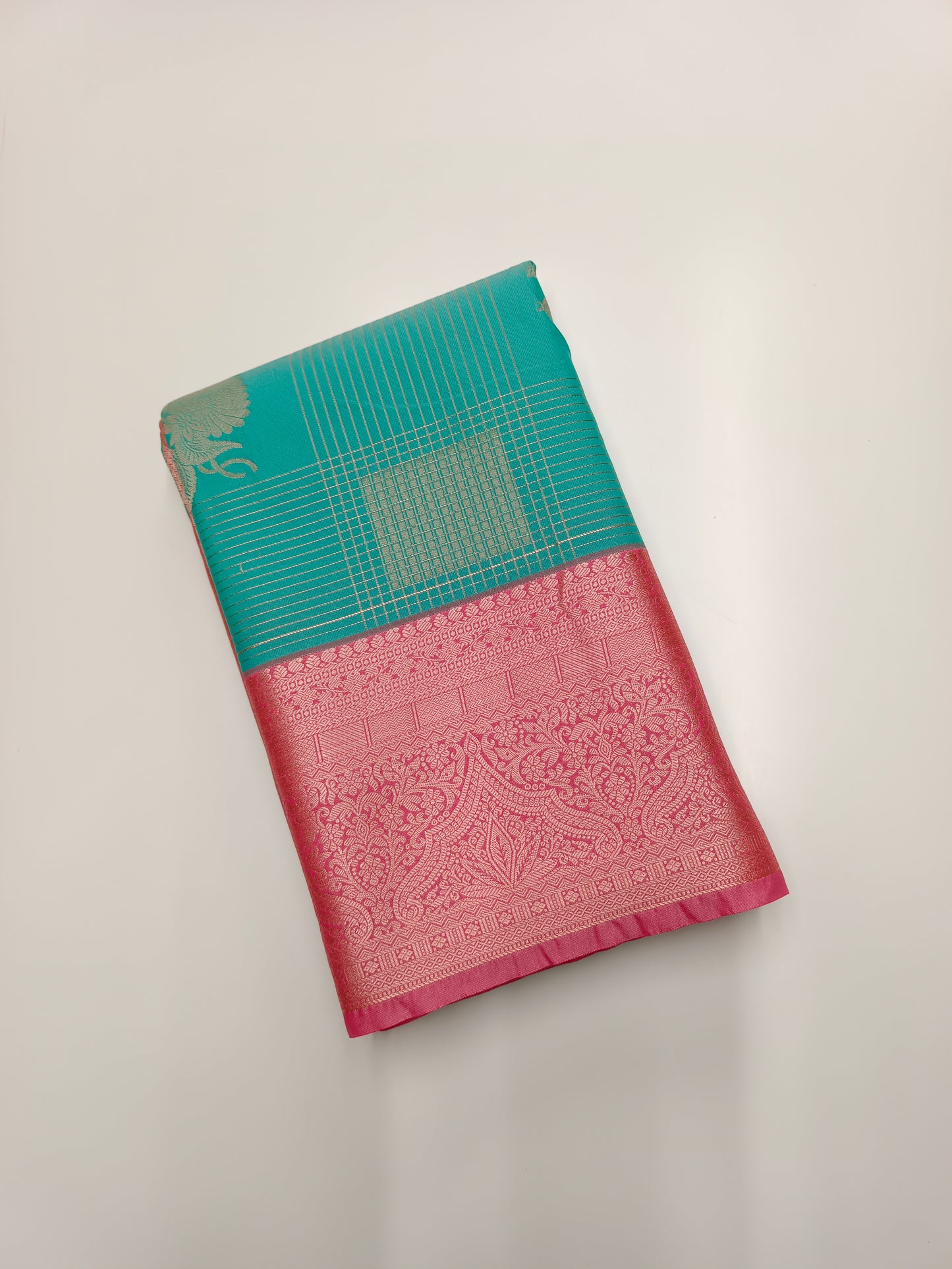 KANCHIPURAM SEMI SILK SAREE