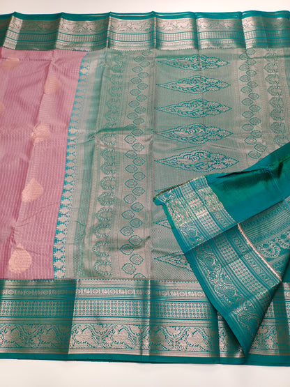 KANCHIPURAM SEMI SILK SAREE