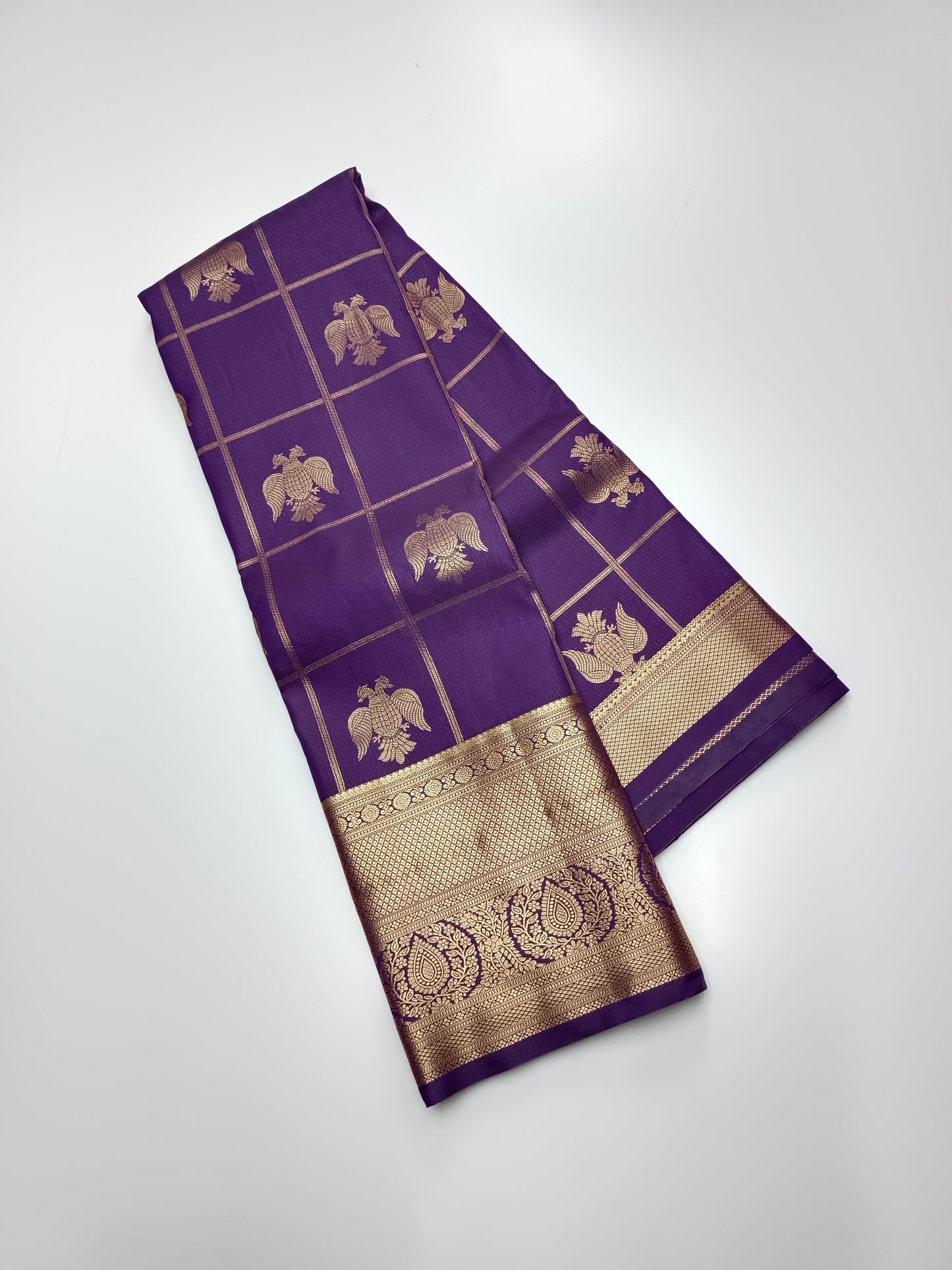 KANCHIPURAM SEMI SILK SAREE